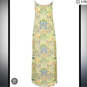 Alice + Olivia Harmony Sleeveless Floral Print Maxi Dress in wildflower size 10